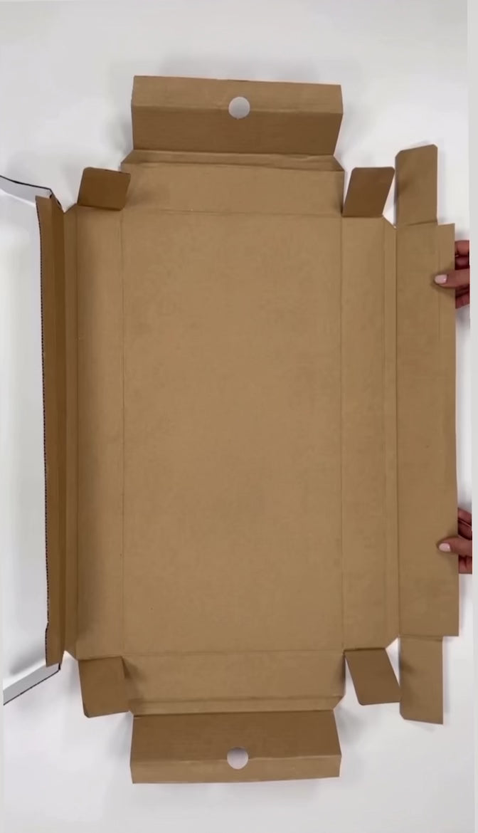 Fluffy Pleats box ( 1 Top & 1 Bottom )